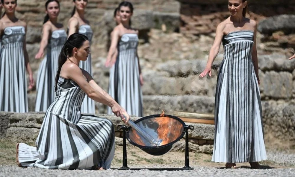 Όλα έτοιμα για την τελετή στην Αρχαία Ολυμπία: Aνάβει σήμερα η Ολυμπιακή Φλόγα